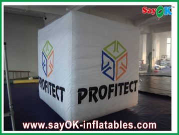 Party Oxford Cloth Custom Inflatable Products , Advertsing Inflatable Cube