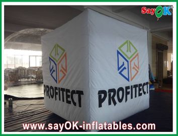 Party Oxford Cloth Custom Inflatable Products , Advertsing Inflatable Cube