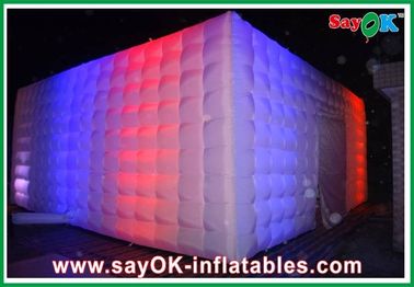L10 X W10m inflatable family tent	With Led Light For Nightclub Advertising Promotion Event