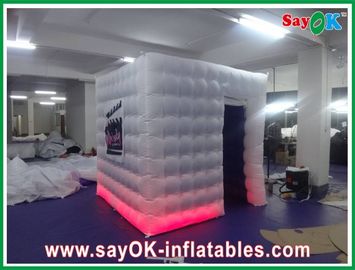 Inflatable Photo Studio Square Inflatable Photobooth With Company Logo For Photography