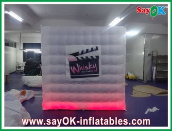 Inflatable Photo Studio Square Inflatable Photobooth With Company Logo For Photography