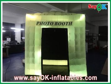 Inflatable Photo Studio Logo Printing Inflatable Blow-Up Photobooth For Photostudio With Pitched Roof