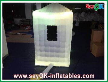 Inflatable Photo Studio Logo Printing Inflatable Blow-Up Photobooth For Photostudio With Pitched Roof