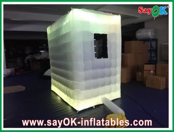 Inflatable Photo Studio Logo Printing Inflatable Blow-Up Photobooth For Photostudio With Pitched Roof