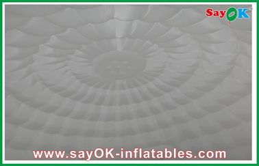 Domed Inflatable Igloo Waterproof Oxford Cloth Inflatable Air Tent White 10m Customed CE