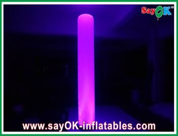 Wedding Ceremony Inflatable Lighting Decoration Height 2.5m Colorful