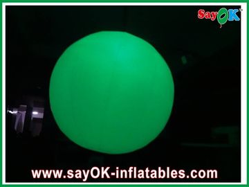 Club 190T Nylon Cloth Inflatable Ball With Led Lights Diameter 2 Meters