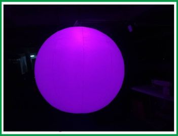 Club 190T Nylon Cloth Inflatable Ball With Led Lights Diameter 2 Meters