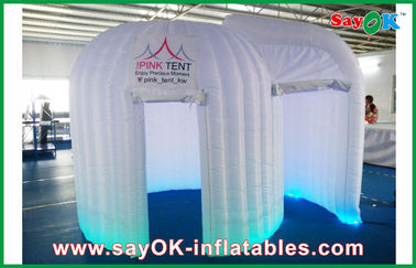 Inflatable Party Decorations LED Lighting Inflatable Photobooth Oxford Cloth Portable For Advertising