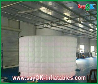 Inflatable WALL Led Light Curved Wall L3 X W1.5 X H2m With Blower Inflatable Work Tent
