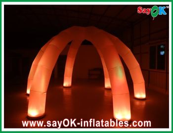 UL Certificated Blower Inflatable Led Light Tent Diameter 5m For Party