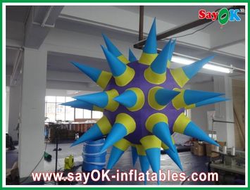 Star Shape Inflatable Lighting Decoration Inflable Led Lights For Wedding Ceremony