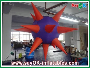 Star Shape Inflatable Lighting Decoration Inflable Led Lights For Wedding Ceremony