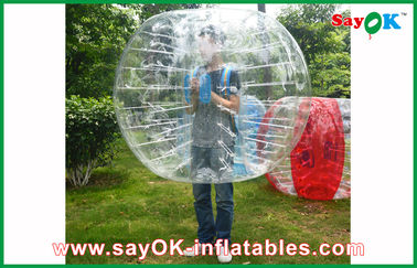 Inflatable Interactive Games Inflatable Bumper Bubble Ball Zorbing 0.8mmPVC / TPU For Family