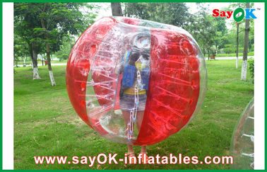 Giant Inflatable Football PVC/TPU Soccer Colors Inflatable Bumper Ball Bubble Body Ball For Football Playing