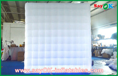 Inflatable Party Decorations One Door Lighting Inflatable Photo Booth Durable Oxford Cloth