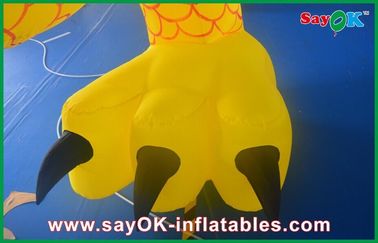 Advertising Inflatable Cartoon Characters , Chinese Yellow Dragon Arch