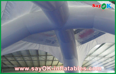 Outdoor Entertainment Party Air Tight Inflatable Dome Tent Quadrangle / Hexahonal PVC For Advertising