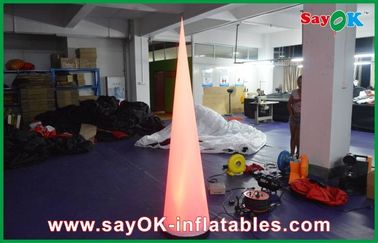 Air Blower Inflatable Lighting Decoration Led Ground Cone For Wedding Party