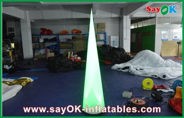 Air Blower Inflatable Lighting Decoration Led Ground Cone For Wedding Party