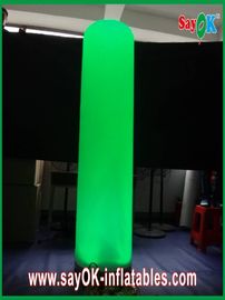 Straight Led Light Decoration 2 Meters High Inflatable Pillar For Events