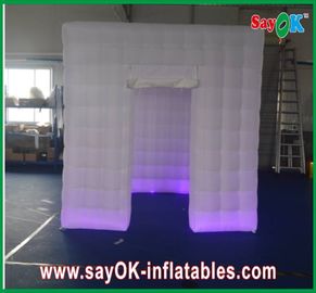 Inflatable Photo Studio Custom Made Logo Inflatable Photo Booth Kiosk Blow-Up With Fan