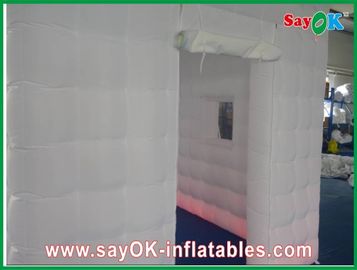 Inflatable Photo Studio Custom Made Logo Inflatable Photo Booth Kiosk Blow-Up With Fan