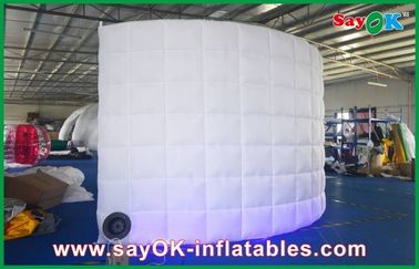 Fire-proof Inflatable Led Wall Curved Lighting Wall For Wedding Party Inflatable Photo Wall
