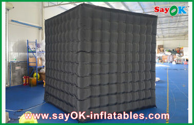 Photo Booth Decorations Fire-Proof Inflatable Photo Booth , LED Lights Inflatable Photobooth Kiosk