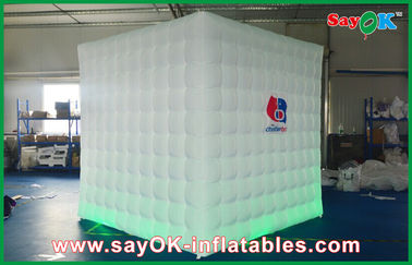 Photo Booth Decorations Led Lights Oxford Cloth Mobile Photo Booth Inflatable Eco-Friendly