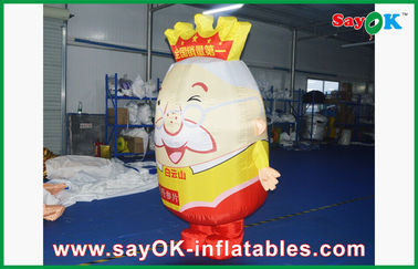 Advertising Inflatable Cartoon Characters Custom Logo 5m Tall Decorations