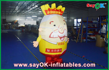 Advertising Inflatable Cartoon Characters Custom Logo 5m Tall Decorations