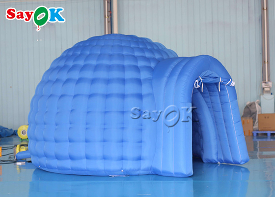 Blue Digital Inflatable Planetarium Projection Dome Tent For Indoor Active