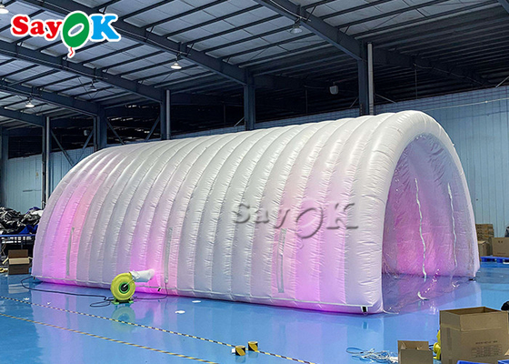 Outdoor Dome Portable Medical Tent Disinfection Room Channel With LED Light