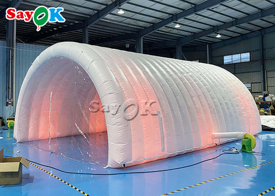 Outdoor Dome Portable Medical Tent Disinfection Room Channel With LED Light