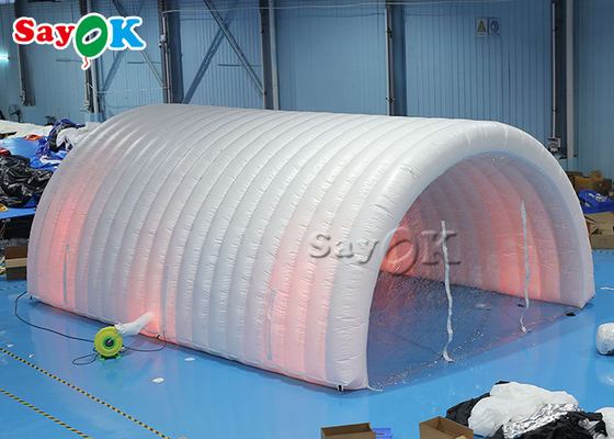 Outdoor Dome Portable Medical Tent Disinfection Room Channel With LED Light