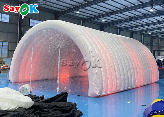Outdoor Dome Portable Medical Tent Disinfection Room Channel With LED Light