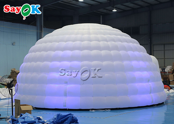 White Digital Inflatable Planetarium Projection Dome Tent For Indoor Active