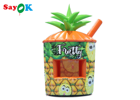 Air Inflatable Tent PVC Pineapple Kiosk Portable Inflatable Booth With Business Blower