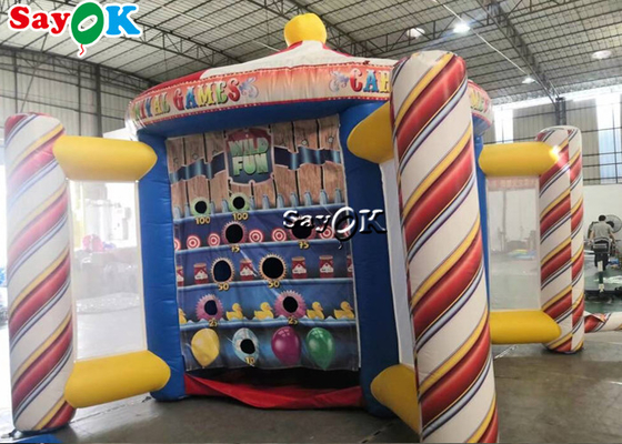 Inflatable Dart Game OEM Inflatable Carnival Game 5 In 1 For Store Outdoor Stalls