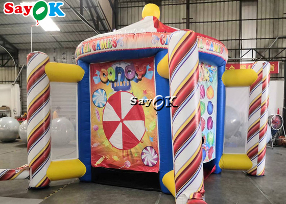 Inflatable Dart Game OEM Inflatable Carnival Game 5 In 1 For Store Outdoor Stalls