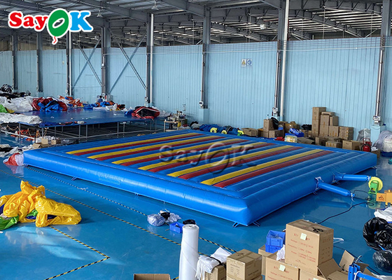 Large PVC Tarpaulin Inflatable Bounce Board Adult Indoor / Outdoor Sports