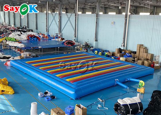 Large PVC Tarpaulin Inflatable Bounce Board Adult Indoor / Outdoor Sports