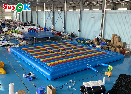 Large PVC Tarpaulin Inflatable Bounce Board Adult Indoor / Outdoor Sports
