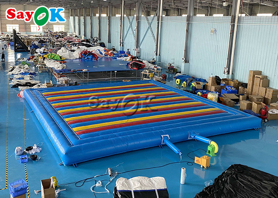 Large PVC Tarpaulin Inflatable Bounce Board Adult Indoor / Outdoor Sports