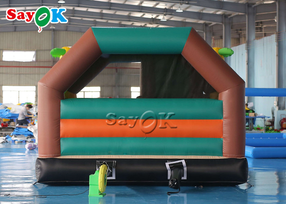 Colorful Jumping Bouncy Castle Animal Theme Woodpecker Bounce House Slide Combo