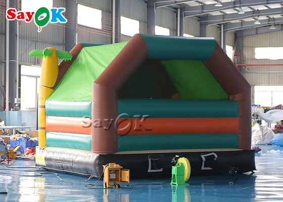 Colorful Jumping Bouncy Castle Animal Theme Woodpecker Bounce House Slide Combo