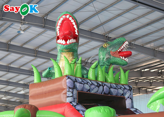 Kids Inflatable Bounce Amusement Park Dinosaur Theme Bouncy Castle
