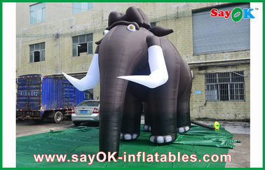 Blow Up Cartoon Characters Big Elephant Inflatable Cartoon Characters Blower For Ourterdoor Customized