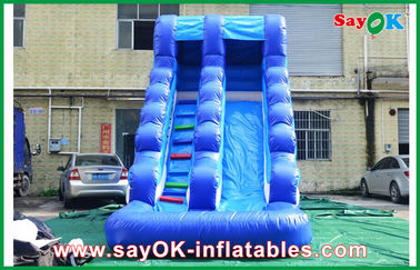 Outdoor Water Slide Bounce House Funny PVC Inflatable Bouncer Slide Waterproof For Kids Airtight